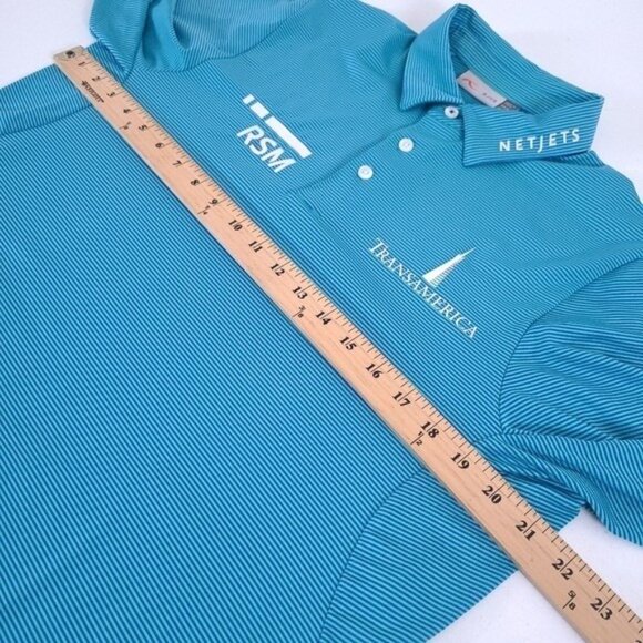 KJUS Zach Johnson Masters Performance Golf Pro Polo Shirt Size S - Picture 5 of 9